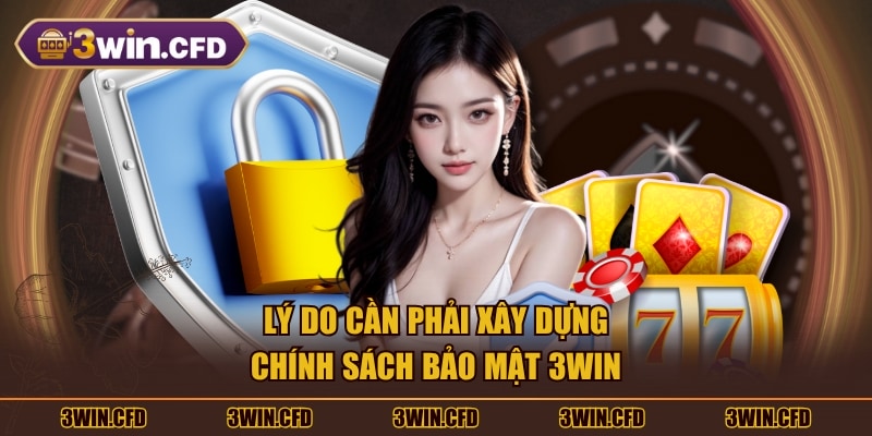 Lý do cần phải xây dựng chính sách bảo mật 3WIN